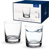Villeroy & Boch Purismo Bar Bicchieri da Aqua/Cocktail, Vetro Cristallo, Trasparente, 370 ml, Set da 2