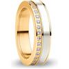 BERING Anello Donna Misura 9 Oro Lucido, Ebro