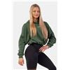 Nebbia LOOSE FIT CROP HOODIE ICONIC