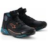 Alpinestars Scarpe Moto Alpinestars CR-X DRYSTAR Nero Petrol Arancio