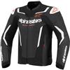 Alpinestars Giacca Moto Pelle Alpinestars GP FORCE V2 Airflow Nero Bianc