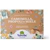 VALVERBE SOC.AGR.COOP. TISANA CAMOMILLA PROPOLI MIELE BIO 20 FILTRI