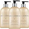 Baylis & Harding Jojoba, Seta & Olio di Mandorle, Sapone Liquido per Mani, 500 ml, confezione da 3