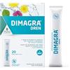 PromoPharma Dimagra Dren - Integratore Alimentare - con Betulla e Pilosella - Per drenare i liquidi in eccesso e depurare l'organismo - 20 stick pack da 15 ml