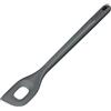 Zyliss Cucchiaio angolato, in paglia di grano sostenibile/nylon, cucchiaio angolato per raggiungere gli angoli di padelle/pentole, grigio Beluga, 29,5 cm x 5,5 cm, lavabile in lavastoviglie