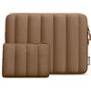 TECOOL 13,3 Pollici Custodia PC Portatile per MacBook Air 13 13.6 M4 M3 M2 M1 2025 2024-2010, MacBook Pro 13/14 M4 M3 M2 M1 2024 2023-2012,13,3 HP Dell Porta PC Computer Notebook Sleeve, Marrone