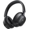 Baseus EH10 NC Cuffie Bluetooth con Cancellazione del Rumore Ibrida Attiva -45 dB, Cuffie Over-Ear Hi-Res & Audio LDAC con 5 Microfoni AI, 80 h di Autonomia, Bluetooth 6.0, Connessione Multipunto