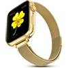 RYLIXAR Cinturino Magnetico Compatibile con Apple Watch 49mm 46mm 45mm 44mm 42mm 41mm 40mm, Uomini Donne Milanese Regolabile in Acciaio Inossidabile per iWatch Ultra 2 Ultra Series 10 9 8 7 6 5 4 3 2 1 SE
