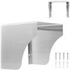 Yudobliss Parapioggia in Acciaio Inox, 12x12x12cm Scatola Copripresa Impermeabile, Protezione Antipolvere per Presa Elettrica, Copertura per Campanello in Acciaio Inox, Copertura per Prese Esterne, Per Bagno