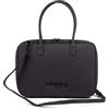 Munich Essence Recycled Fw25 Shopper C/Black, Borse e Zaini Donna, Nero