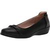 LifeStride Impact, Mocassino Donna, Nero, 41 EU