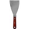 Dekton DT95778 Stiff scraper, 7,6 cm, nero/rosso