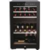 Haier Wine Bank 50 Serie 7 HWS42GDAU1. Posizionamento dell'apparecchio: Libera installazione, Colore struttura: Nero, Colore interno: Nero. Capacità bottiglie: 42 bottiglia/bottiglie, Tipo di prodotto: Cantinetta vino con compressore, Interv... - 34004291