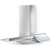 Elica Flat Glass IX/A/90. Potenza massima di estrazione: 450 m³/h, Tipo di estrazione: Aspirante, Emissione acustica: 59 dB. Tipo: Cappa aspirante a parete, Colore del prodotto: Acciaio inox, Tipo di controllo: Pulsanti. Potenza lampadina: ... - 68516390A