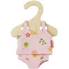 Heless 9514 - Intimo per Bambole Principessa Emily, in Rosa, Set di 2 Pezzi con Canottiera e Mutandine, per Bambole e Peluche di Dimensioni 20-25 cm
