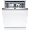 Bosch Elettrodomestici Bosch SMH6ECX12E Serie 6, Lavastoviglie da incasso a scomparsa totale, Cerniere Sliding, Home Connect, Extra Clean zone: lavaggio intenso per lo sporco più ostinato, Status Light, 60 cm