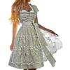 Generico Oktoberfest Costume, Oktoberfest Costume da donna, Carnevale, Oktoberfest, Festa,Abito classico ed elegante per,abito Oktoberfest,Abito tirolese