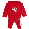 adidas Tuta da ragazzo Adidas Adicolor, rosso, 12-18 mesi