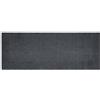 Andiamo zerbino Samson - zerbino Lavabile Interno - Antiscivolo e Assorbente in Cotone - Tappeto Porta Facile da Pulire 67 x 180 cm, Antracite