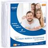 Utopia Bedding Premium Waterproof Bed Bug Mattress Cover, Twin Zippered Mattress Protector, 8 Inches Deep, Dust Mite Proof 6-Sided Mattress Encasement for Bed
