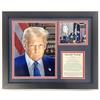 Legends Never Die Donald Trump | America's 45th President | Cornice 30,5 x 38,1 cm doppia foto opaca (ritratto secondo termine)