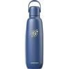 sodastream Fizz & Go - Borraccia Blu per bevande frizzanti in acciaio con doppia parete isolante da 0,9 l, mantiene le bevande calde o fredde per 12 ore, compatibile con macchine per acqua frizzante
