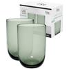 Villeroy & Boch like. by Villeroy & Boch - Like Sage bicchiere da long drink set da 2 pz., vetro colorato verde, capacità 385ml