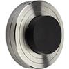 SOTECH fermaporta Zeus altezza 20,5 mm acciaio inossidabile vero Ø 60 mm ammortizzatore della maniglia di porta con Ø di gomma 33 mm