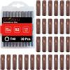 BAKESHU T40 bit x 30 pezzi, Torx Bit T40 1/4 attacco esagonale (lunghezza 25 mm)