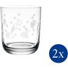 VILLEROY & BOCH Toy's Delight Bicchiere da Acqua Set 2 Pezzi 250ml Cristallo Tavola di Natale