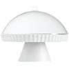 BLIM PLUS Alzata Tortiera Agorà 30cm Arctic White Bianco Made in Italy 100% Riciclabile