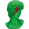 RITUALI DOMESTICI Figura Busto Il Davide 29cm Verde Resina