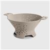 BLIM PLUS Scolapasta Cosmo Moka Grey Grigio Made in Italy 100% Riciclabile