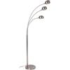 BIZZOTTO Piantana Atmosphere Lampada da Terra Argento 180cm