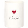 SIMPLE DAY Portamestoli Porta Utensili e Posate In Cucina 14x18cm Gres