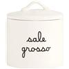 SIMPLE DAY Barattolo Contenitore Sale Grosso 13x12cm Gres