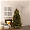 EDG Enzo De Gasperi Albero di Natale Pino Cristallo 210x124cm Realistico con 1920 MiniLED 2351 Rami