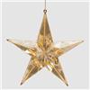 EDG Enzo De Gasperi Decorazione Natalizia Addobbo Stella 19,5cm Champagne