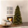 EDG Enzo De Gasperi Albero di Natale Pino Cristallo 240x139cm Realistico con 2500 MiniLED 2971 Rami