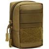 Huntvp Borsa MOLLE Tattico Sacchetto Porta Cellulare Borsello Uomo Sportivo per Campeggio Alpinismo Escursionismo Ciclismo Viaggio Trekking Caccia (Marrone)