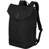 Travelite zaino per il bagaglio a mano, per laptop da 17,3 pollici con scomparto aggiuntivo per tablet, PATHWAY Fold, poliestere riciclato con chiusura magnetica, funzione clip-on, 48 cm, 24 litri