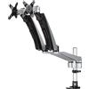 StarTech Supporto per Doppio Monitor Con Bracci Articolati Impilabile ARMDUAL30