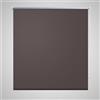vidaXL Tenda a Rullo Oscurante Buio Totale 140 x 230 cm caffè