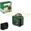 Bosch Livella laser PLL 360-1G (laser verde a 360°, autolivellante, precisione ±0,4 mm/m, batteria ricaricabile agli ioni di litio integrata, ricarica USB-C®, in confezione di cartone)