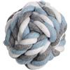 Flamingo GC Cotone Jim Palla Azzurro/Bianco/Grigio 15CM