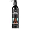 EJW Shampoo per parrucche, formula di aminoacidi bilanciati a pH per parrucche sintetiche e umane, pulizia profonda, senza residui, cura delicata delle fibre e anti-groviglio con cheratina e olio di
