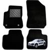 MTC Automotive Tappetini Citroen C4 Cactus 2014-2019, Set 4 Pezzi Neri su Misura | Tappetini Auto in Moquette Nera con Battitacco in Gomma Rinforzata Bottoni di FIssaggio e Aderenza Stabile al Modello