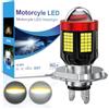 Sidaqi H4 LED Lampadina faro moto bianco, 2800 lm, luminosità 300% HB2 9003 H4, kit di conversione alto/basso tutto in uno per scooter moto 12-80V