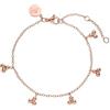 Purelei® Bracciale in filigrana con 7 ciondoli - Acciaio inossidabile placcato oro - ispirato alla natura & Elemento Terra - Regolabile 16 - 20 cm - Oro/Argento/Oro rosa, Eine Grösse, Acciaio