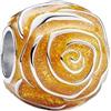 Feitery Yellow Rose Festa della Mamma Charm Ciondoli Libellule Bracciale Regalo